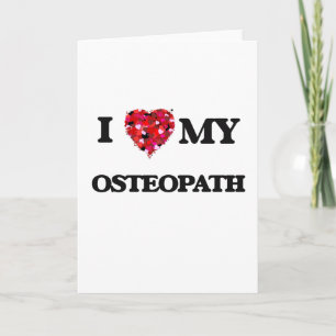 Carte J'aime mon ostéopathe