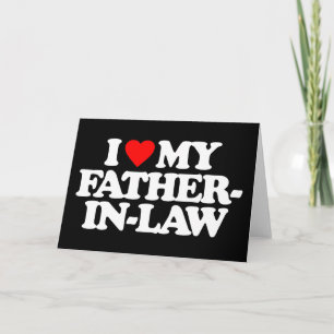 CARTE J'AIME MON PÈRE-EN-DROIT