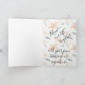 Carte "J'aime notre vie ensemble" (Intérieur)