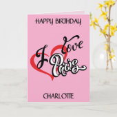 Carte J'Aime Paris. Modifiable (Fleur jaune)