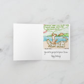 Carte J'aime ton enthousiasme pour la vie (Intérieur)