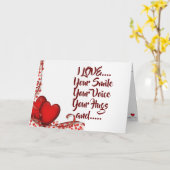 CARTE "J'AIME TOUT POUR VOUS" **NOTRE ANNIVERSAIRE** (Fleur jaune)