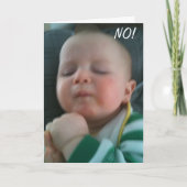 Carte J'AIMERAIS ÊTRE AVEC VOUS SUR VOTRE 40e (Devant)