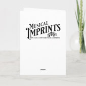 Carte J'aimerais être là pour ton anniversaire (Dos)