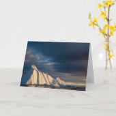 Carte Jakobshavn Isfjord Groenland (Fleur jaune)