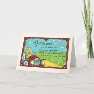 Carte Jalons d'anniversaire - Idéal pour les amateurs de