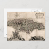 CARTE : JAMAICA, 1763 (Devant / Derrière)