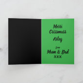 Carte Jamaican Patois Festive Merry Christmas (Intérieur)