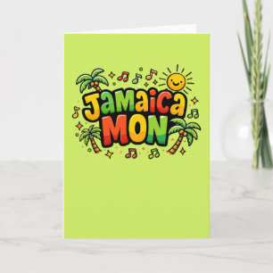 Carte jamaïquain mon coloré