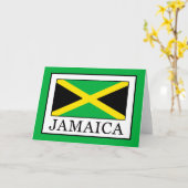 Carte Jamaïque (Fleur jaune)