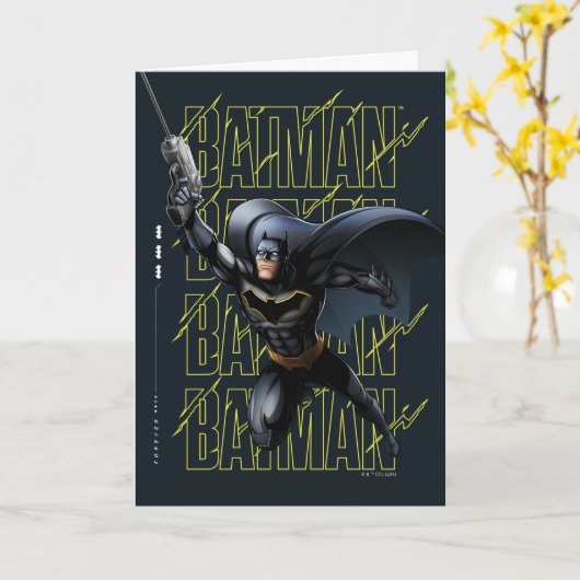 Carte Jamais Batman Grappling Hook (Fleur jaune)