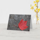 Carte Jamais seul (Fleur jaune)