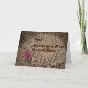 Carte Jamais seul : Encouragement dans les temps diffici