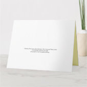 Carte JAMBO Joyeuse retraite Zion lever du soleil, nom, (Dos)