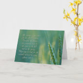 Carte James 5:6-8 Persévérance Inspiration (Fleur jaune)