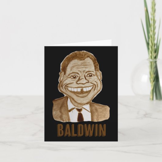 Carte James Baldwin (Devant)
