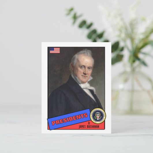 Carte James Buchanan (Debout devant)