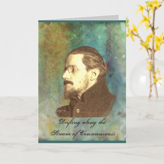 Carte James Joyce (Fleur jaune)