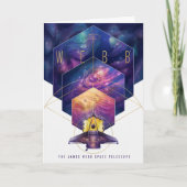 Carte James Webb télescope spatial Illustration Art (Devant)