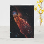 Carte James Webb Télescope Spatial Tornado cosmique (Fleur jaune)