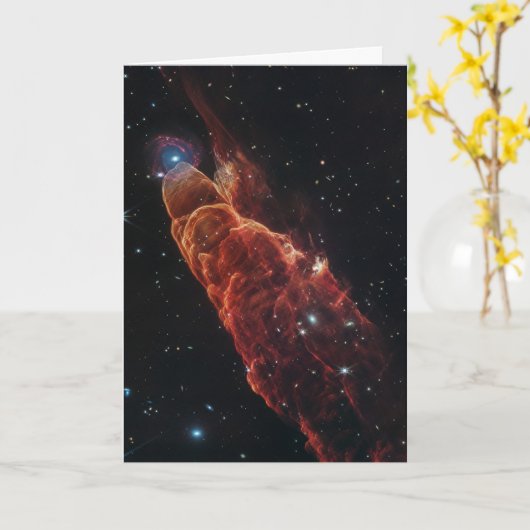 Carte James Webb Télescope Spatial Tornado cosmique (Fleur jaune)