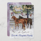 Carte jamie & poppy stable (Devant / Derrière)