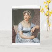 Carte Jane Austen Friendship/Love/Balm Love Quota Toxiqu (Fleur jaune)