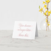 Carte Jane Austen quote note card (Fleur jaune)