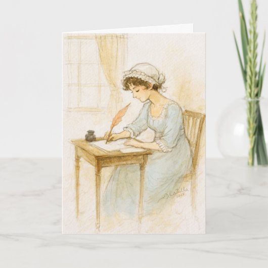 Carte Jane Austen’s 250th Anniversary (Devant)