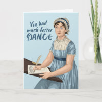 Jane Austen Tu As Eu Beaucoup Mieux Danse Annivers