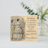 Carte Jane Austen : Vanity (Debout devant)
