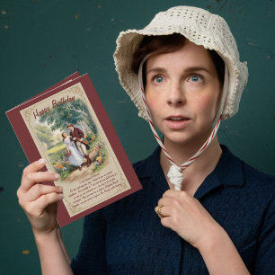 Carte Jane Austin, Fierté et Préjugés, Regencycore