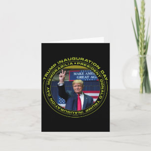 Carte Janvier 20 Funny Inauguration Day 2025 Memorabilia