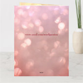 Carte Janvier Anniversaire Birthstone Garnet Salutation (Dos)