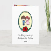 Carte Japanese couple (Dos)