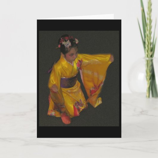 Carte Japanese Dancer 4 (Devant)