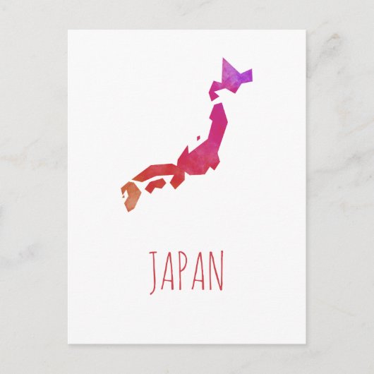 Carte Japon (Devant)