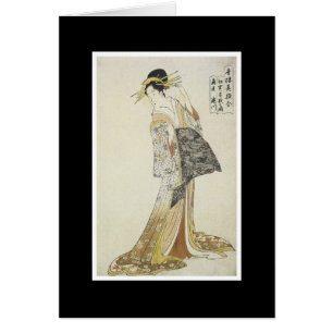 Carte japonaise antique d'art