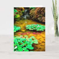 Carte japonaise de jardin de joyeux anniversaire