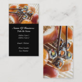 Carte japonaise de restauration (Devant / Derrière)