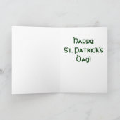 Carte J'appelle juste pour dire (Intérieur)