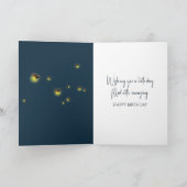 Carte Jar de lucioles d'anniversaire (Intérieur)