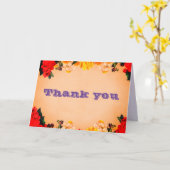 Carte Jardin (Fleur jaune)