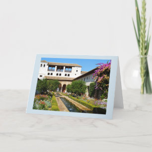Carte Jardin à Alhambra