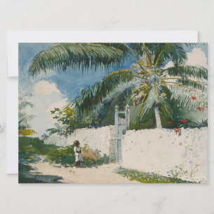 Carte Jardin à Nassau (capitale des Bahamas)
