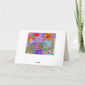 Carte Jardin Abstrait (Dos)