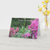 Carte Jardin Beau (Fleur jaune)