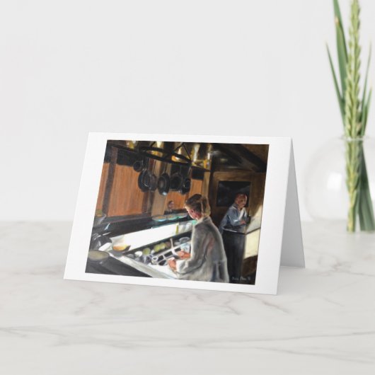 Carte "Jardin boisé" par Trina Chow (Devant)