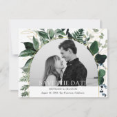 Carte Jardin botanique moderne arched Photo enregistrer  (Devant)