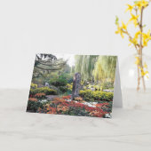 Carte Jardin chinois (Fleur jaune)